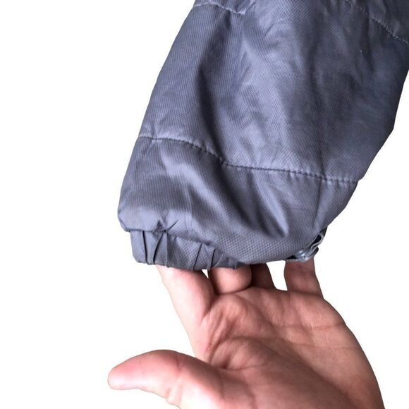 Vintage The North Face Jacket Gray Puffer Coat Gray Large - Picture 6 of 16